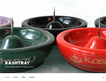 Tablet Screenshot of kashtray.com